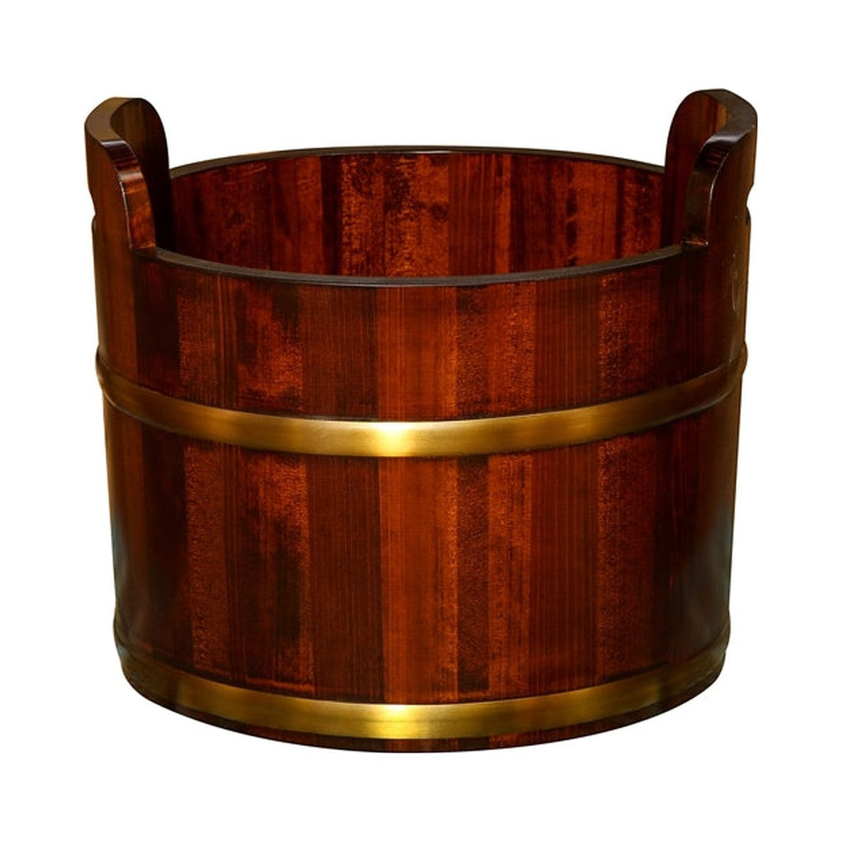 Lacquered Foot Bath Tub Double-Handle