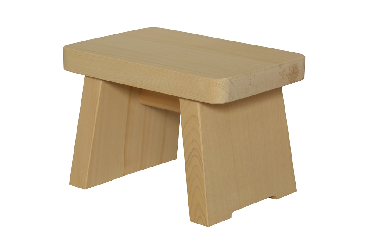 Hinoki Bath Stool Small
