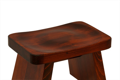 Kiso Bath Stool Lacquer Finish Small