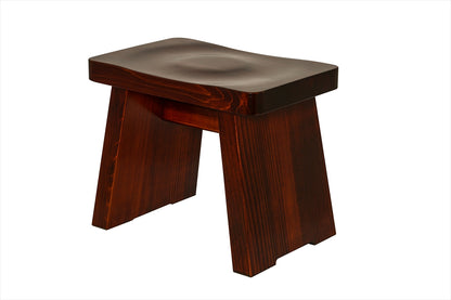 Kiso Bath Stool Lacquer Finish Large