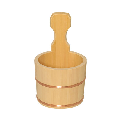 Hinoki Bath Bucket with Handle
