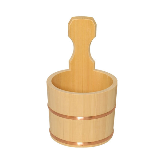 Hinoki Bath Bucket with Handle