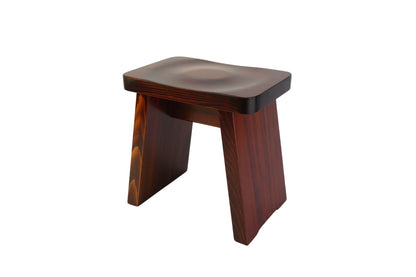 Kiso Bath Stool Lacquer Finish Extra Large